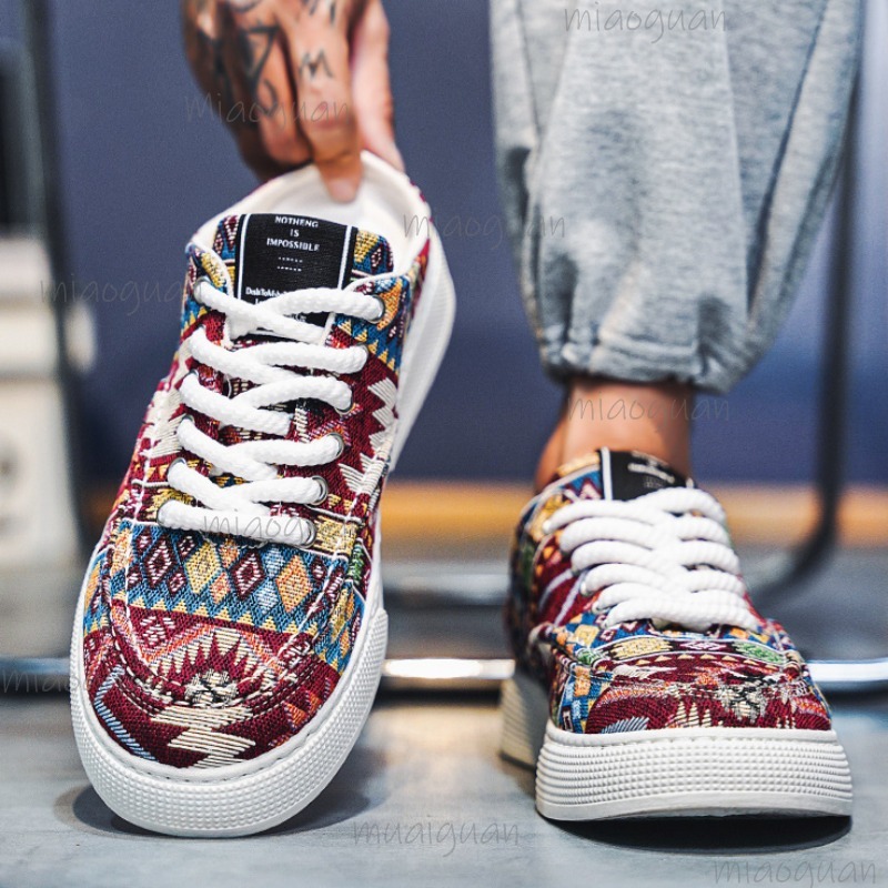 Sneaker Care Set - Męskie płócienne buty na wiosnę i